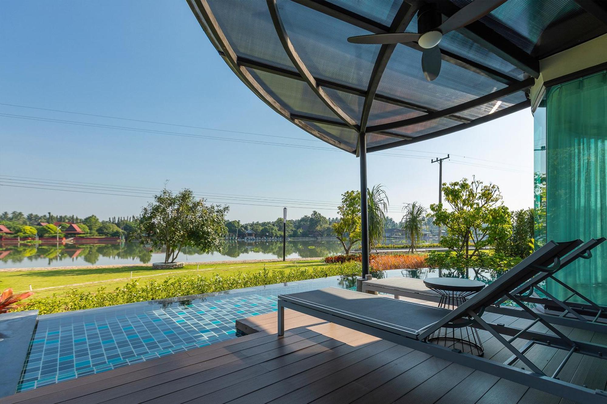 Na Tree Tara Riverside Resort Amphawa Damnoensaduak Kamer foto